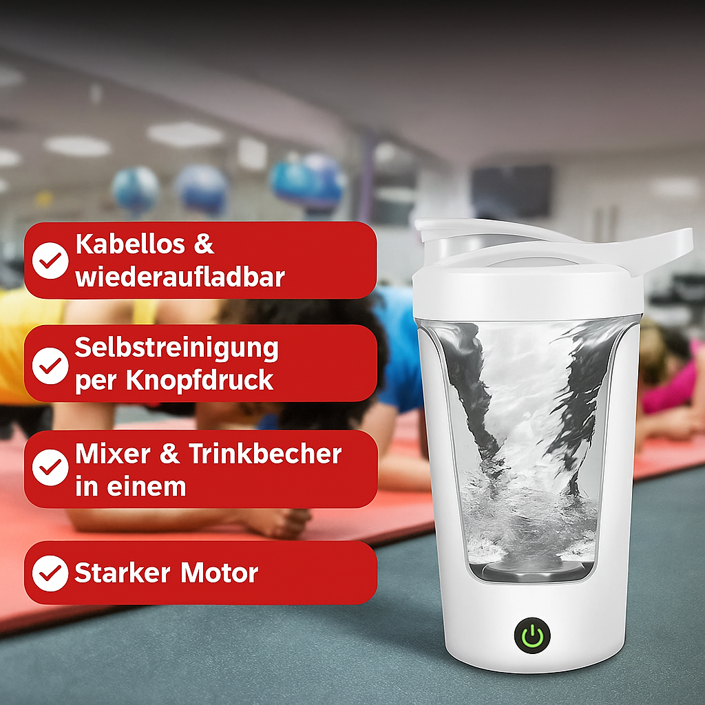 MixMate Pro – Der elektrische Mixerbecher für deine Fitness & Ernährung