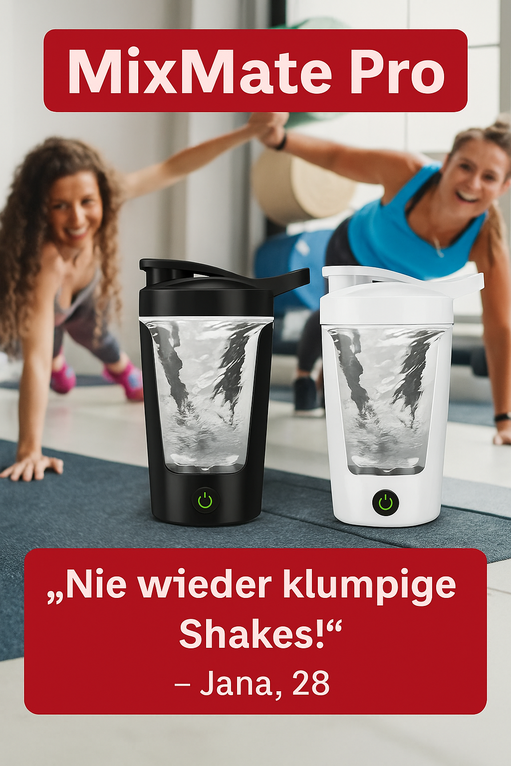 MixMate Pro – Der elektrische Mixerbecher für deine Fitness & Ernährung