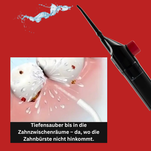 HydroSmile - Tragbare Hochdruck-Munddusche