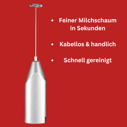 FoamWhiz – Der Kabellose Milchaufschäumer, der deinen Alltag smarter macht