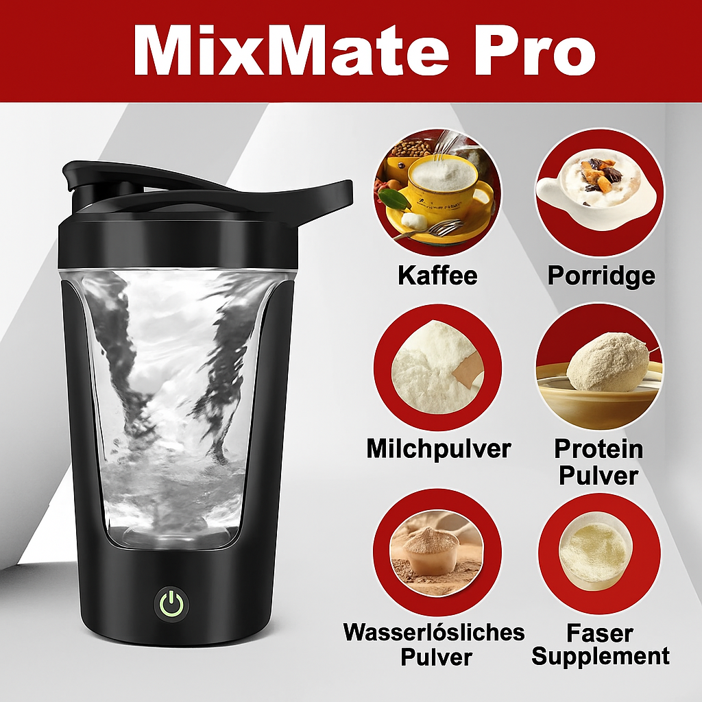 MixMate Pro – Der elektrische Mixerbecher für deine Fitness & Ernährung