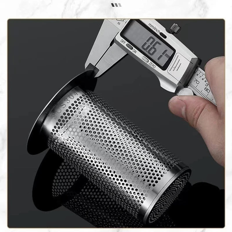 SmartDrain™ – Der selbstreinigende Pop-Up Ablauf mit integriertem Siebfilter (Nie wieder verstopfte Waschbecken!)